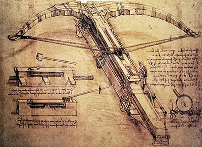 Catapulte Léonard de Vinci